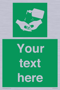 Custom Safe Condition Hand sanitiser